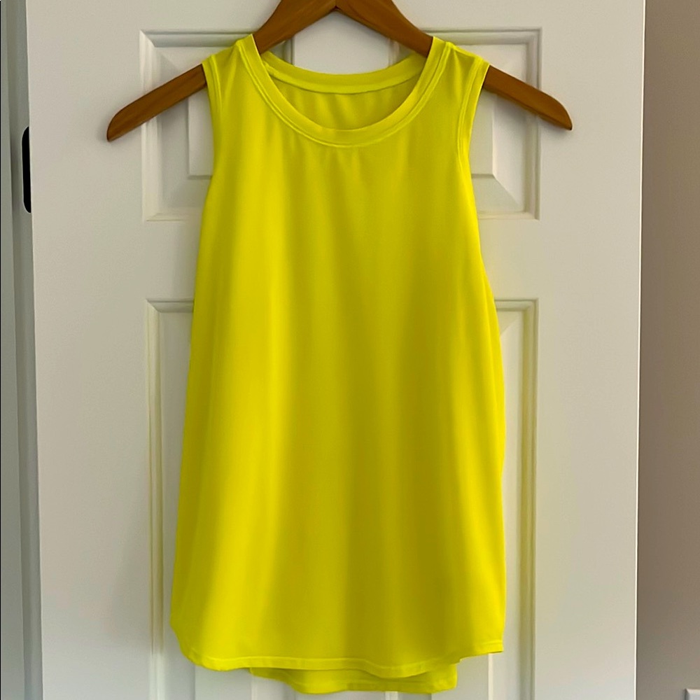Lululemon Yellow Tank